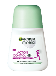 Garnier Mineral Deo Action Control Heat & Stress 48h antiperspirant Roll-on